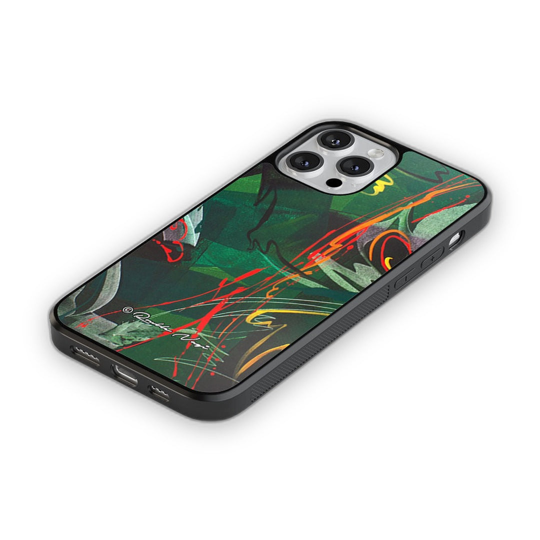 Strokes of Life Glass iPhone Case for iPhone 12 | Macmerise