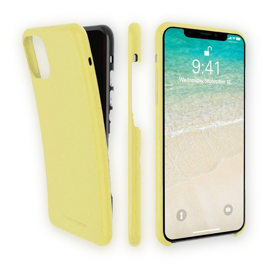 Basics iPhone 11 Pro Silicone Case Yellow | Macmerise