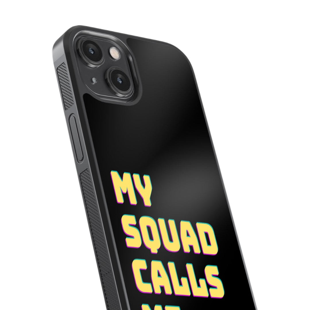 Moms Squad Glass iPhone Case for iPhone 14 | Macmerise