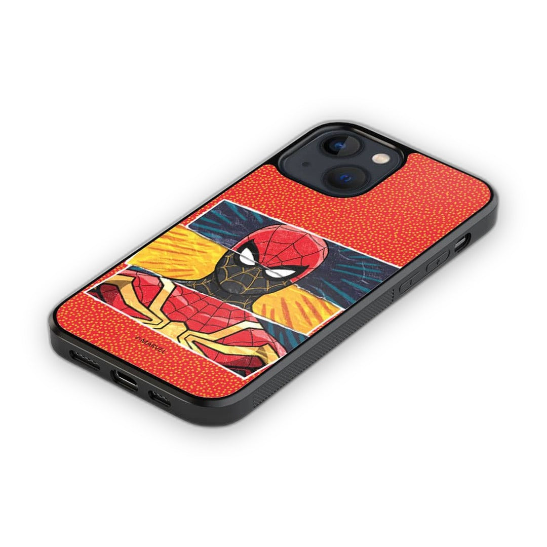 Spider Man Engage Glass iPhone Case for iPhone 13 Mini | Macmerise