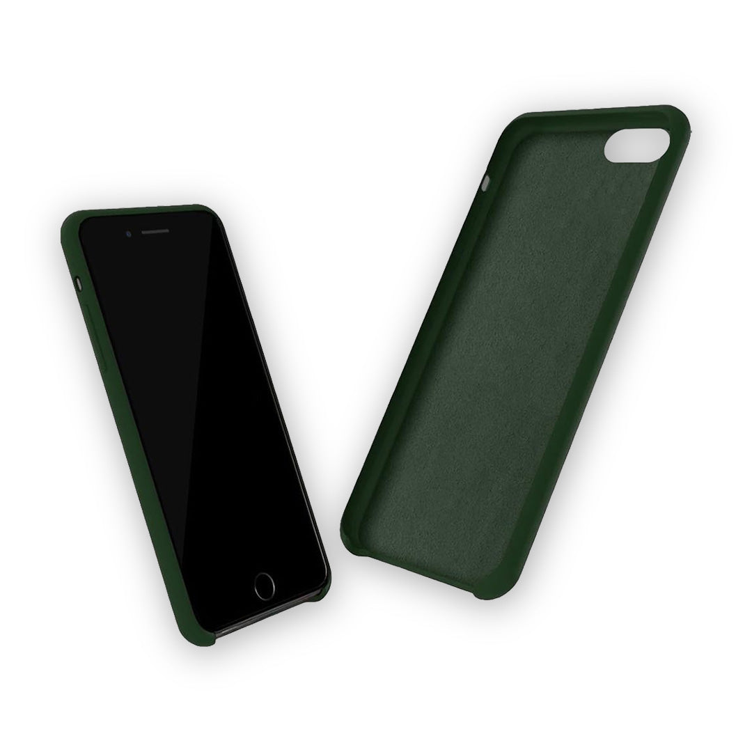 Basics iPhone 7 Plus Silicone Case Olive Green | Macmerise