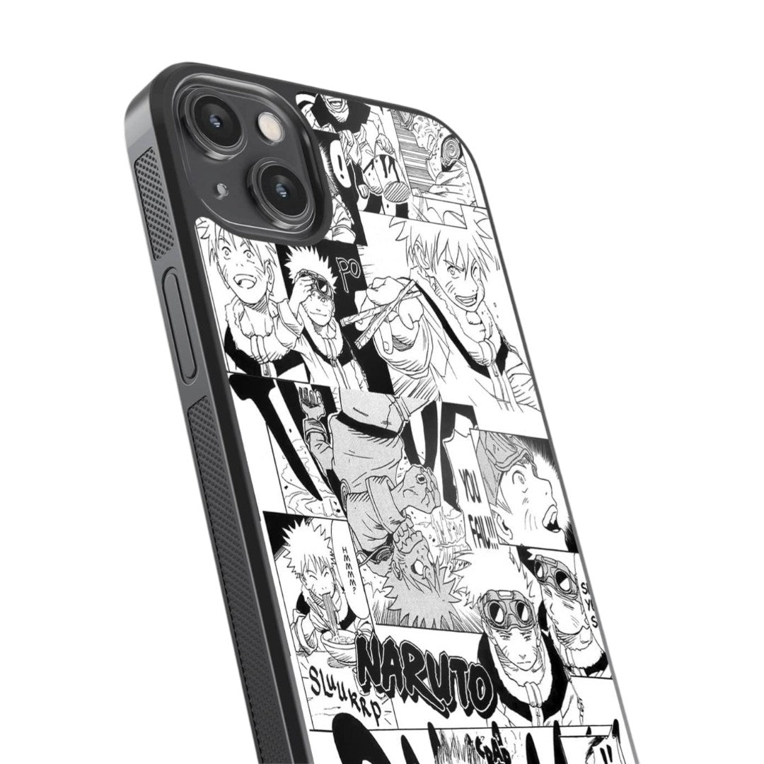 Naruto Collage Glass iPhone Case for iPhone 14 Plus | Macmerise