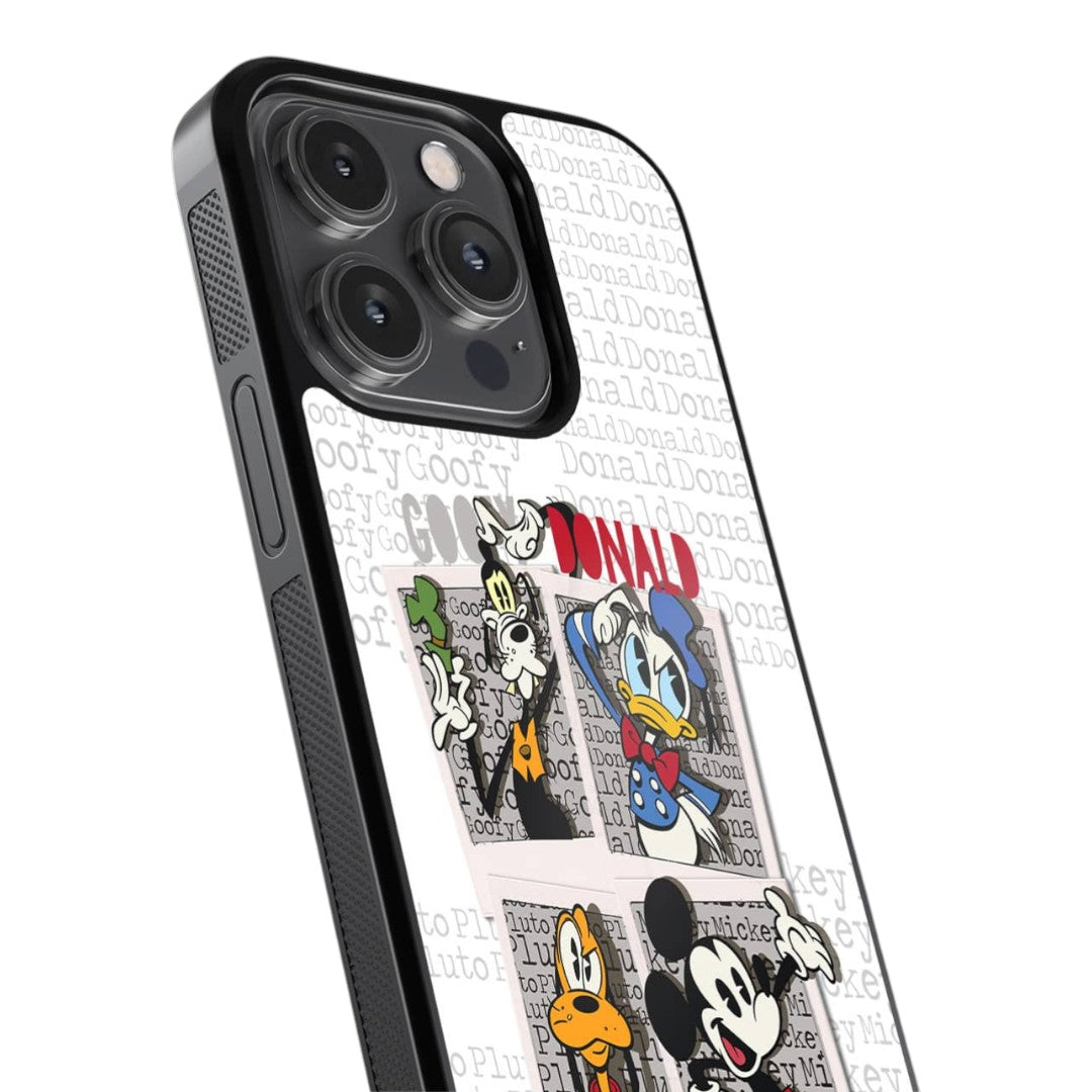 Disney Dudes Glass iPhone Case for iPhone 14 Pro | Macmerise