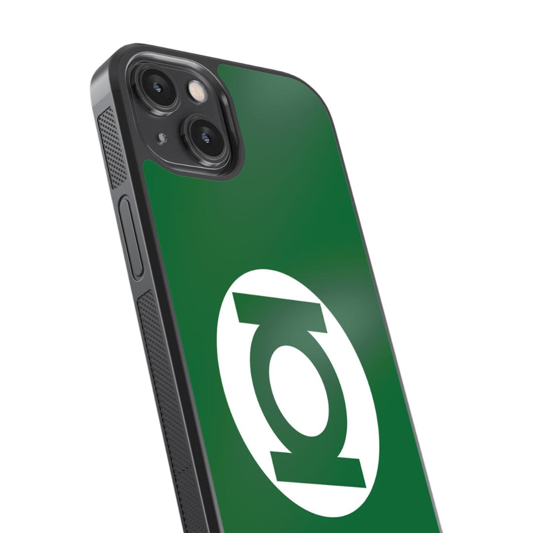 Logo Green Lantern Glass iPhone Case for iPhone 14 | Macmerise