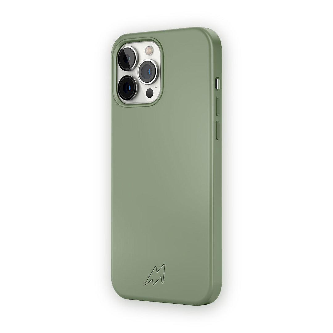 Basics iPhone 12 Pro Max Magsafe Silicone Case Spearmint | Macmerise