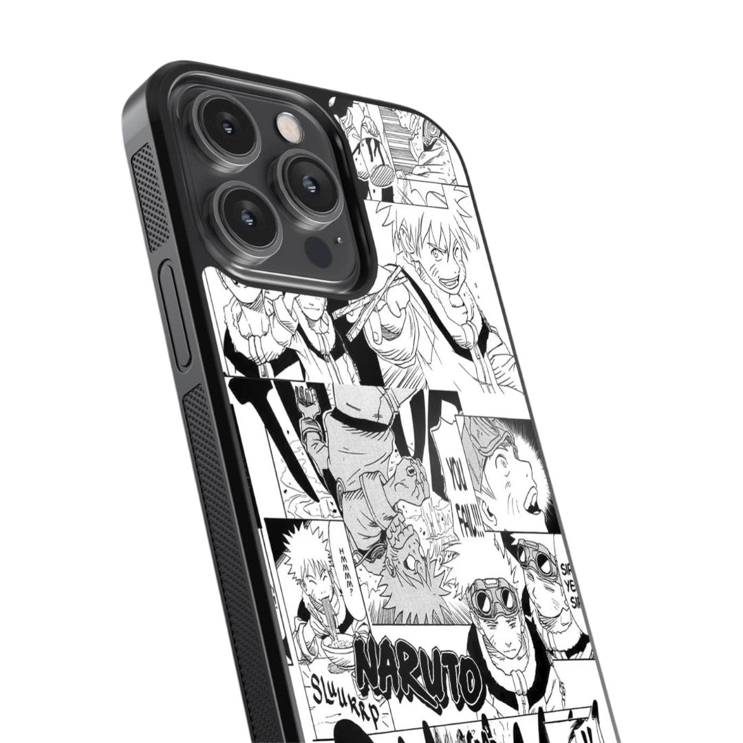Naruto Collage Glass iPhone Case for iPhone 14 Pro Max | Macmerise