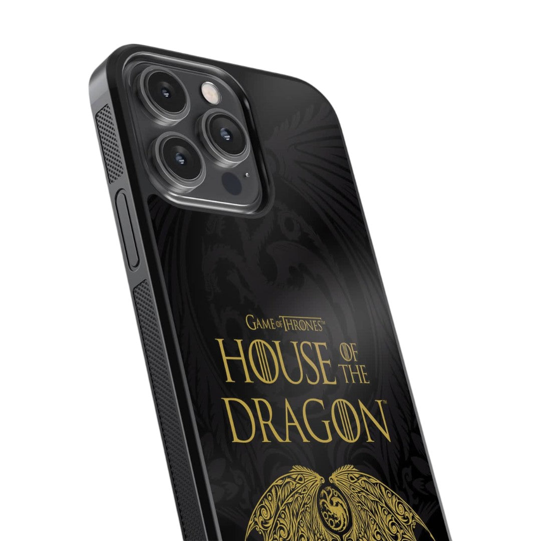 Winged Targaryen Crest Glass iPhone Case for iPhone 14 Pro Max | Macmerise