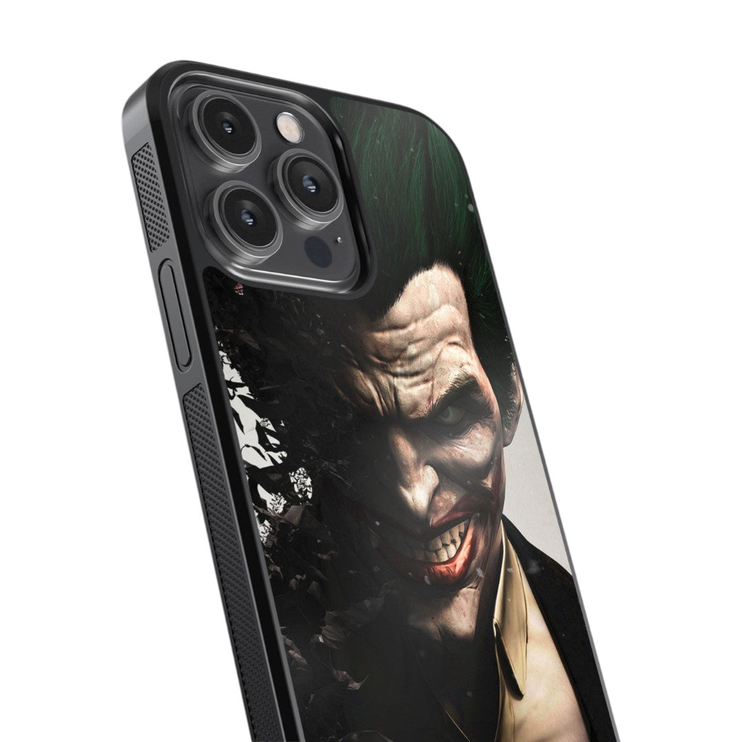 Joker Withers Glass iPhone Case for iPhone 14 Pro Max | Macmerise