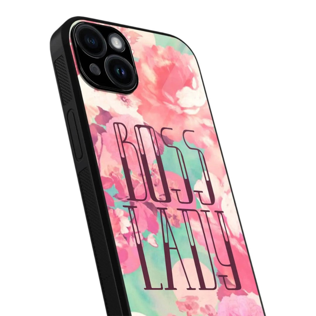 Boss Lady Glass iPhone Case for iPhone 15 Plus | Macmerise