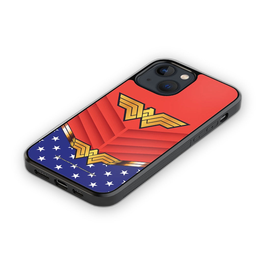 Suit Up Wonder Woman Glass iPhone Case for iPhone 13 | Macmerise
