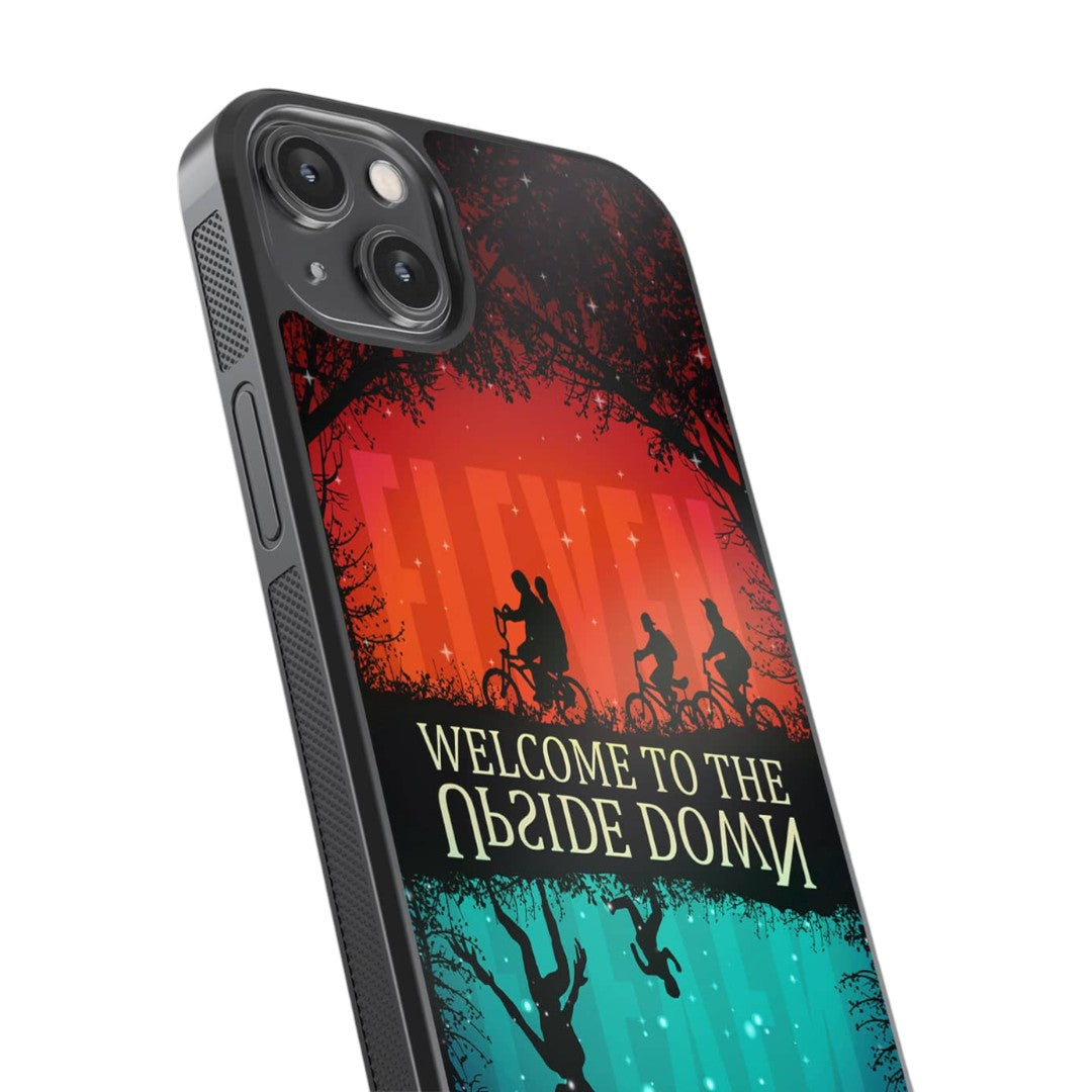 Upside Down Glass iPhone Case for iPhone 14 Plus | Macmerise