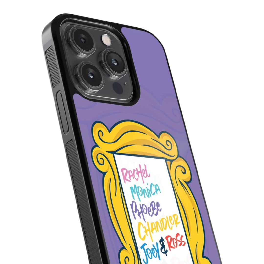 Framed in Friendship Glass iPhone Case for iPhone 14 Pro | Macmerise