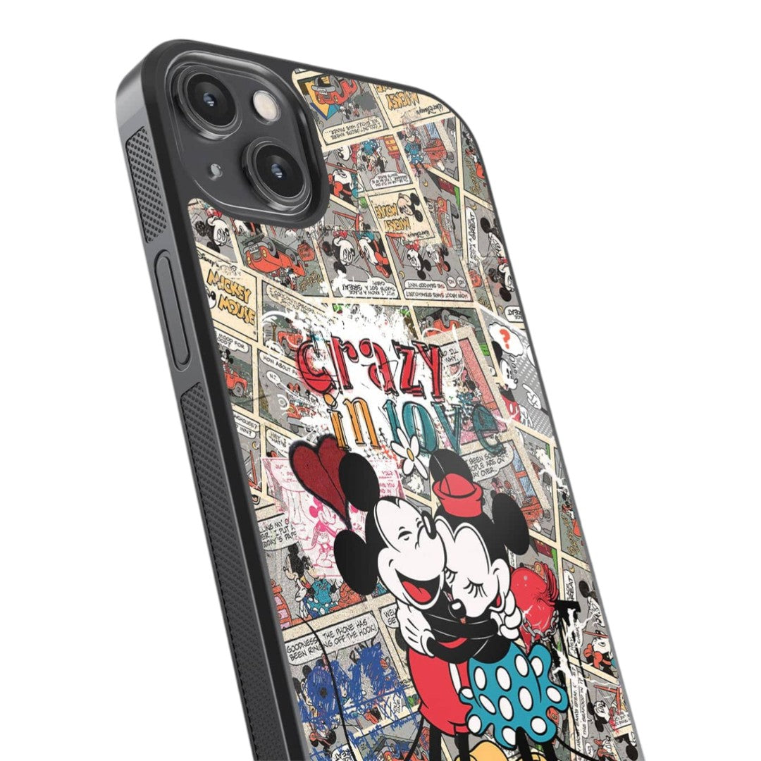 Crazy in Love Glass iPhone Case for iPhone 14 Plus | Macmerise