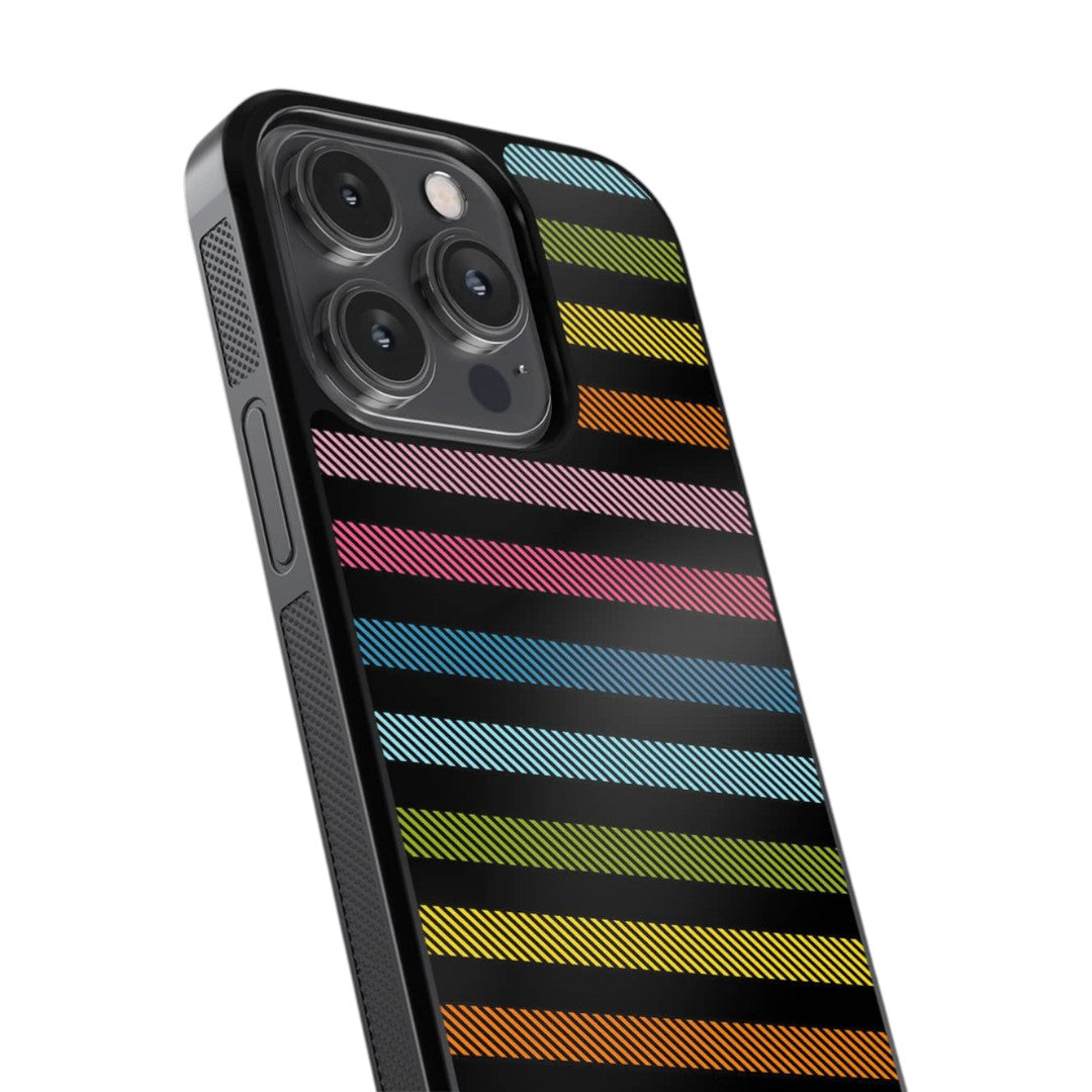 Stripes All the Way Glass iPhone Case for iPhone 14 Pro | Macmerise