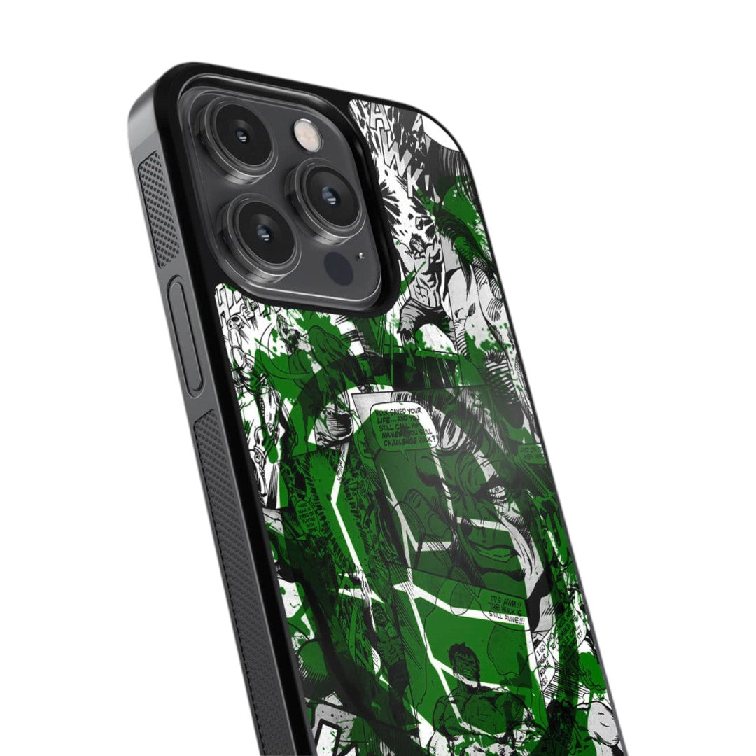 Splash Out Hulk Fist Glass iPhone Case for iPhone 14 Pro | Macmerise