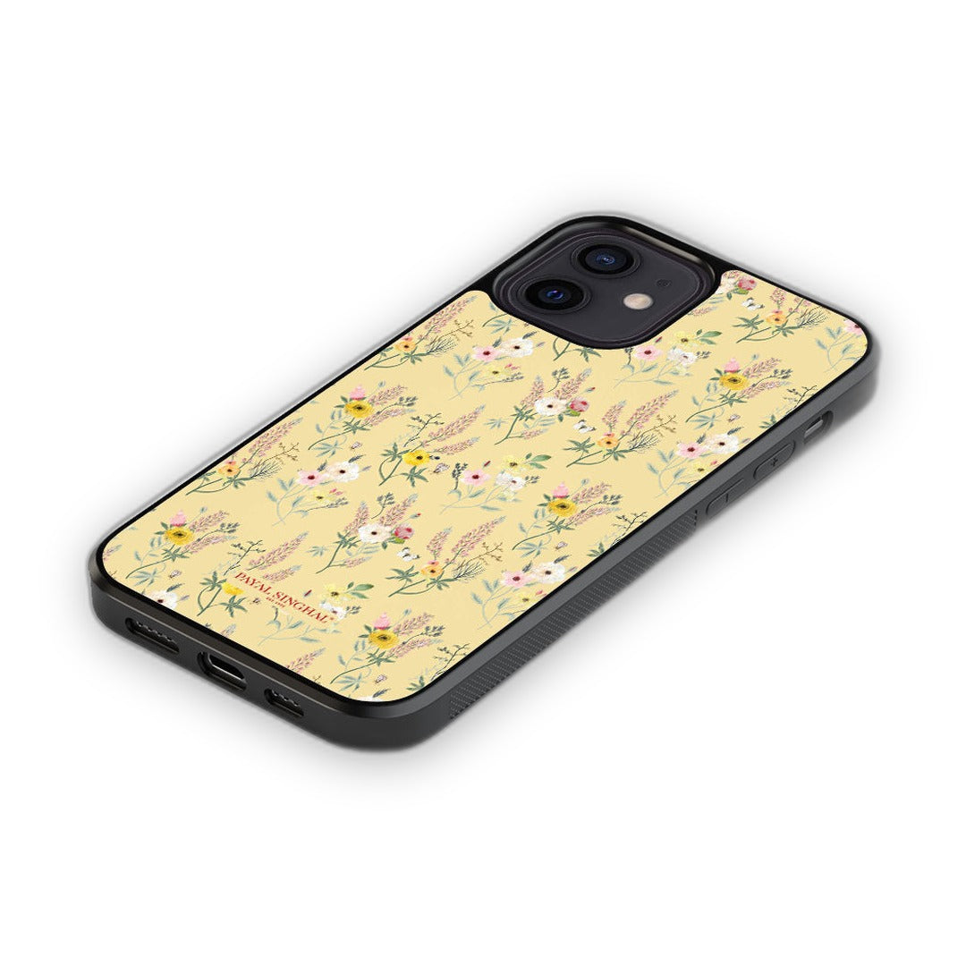 Payal Singhal Lemon Garden Glass iPhone Case for iPhone 12 | Macmerise