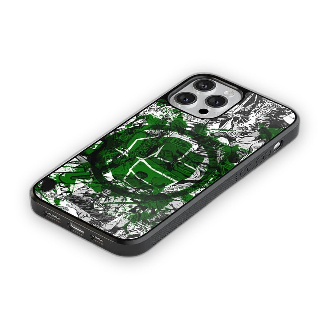 Splash Out Hulk Fist Glass iPhone Case for iPhone 13 Pro | Macmerise