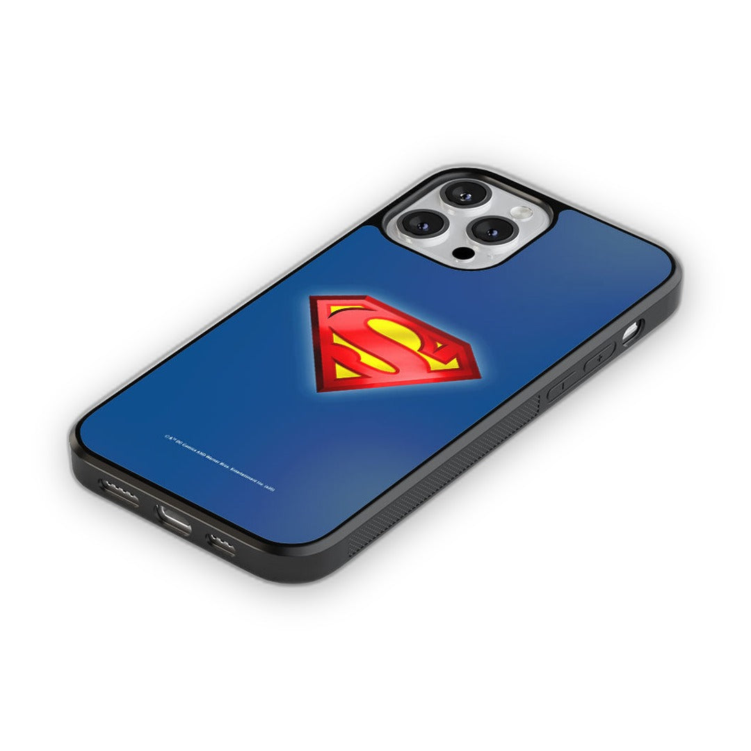 Logo Superman Glass iPhone Case for iPhone 12 Pro | Macmerise