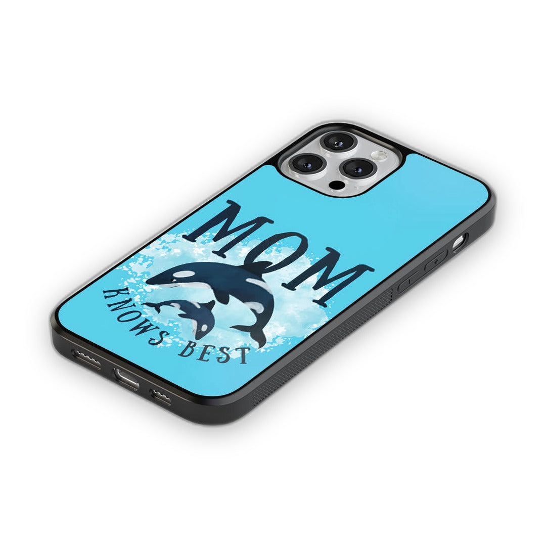 Mom Knows Best Glass iPhone Case for iPhone 13 Pro | Macmerise