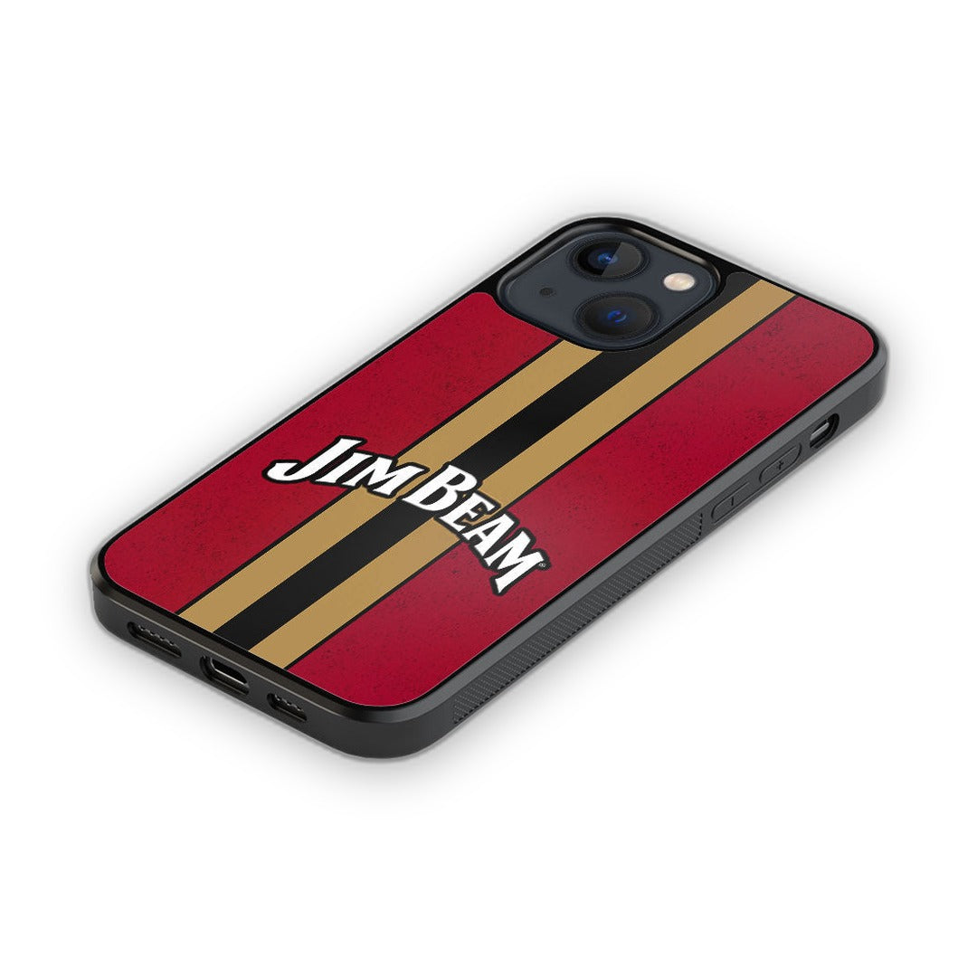 Jim Beam Raspberry Glass iPhone Case for iPhone 13 Mini | Macmerise