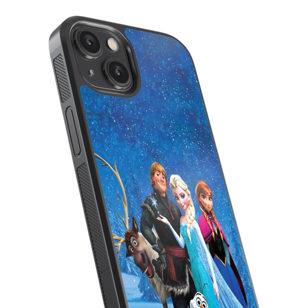 Frozen Together Glass iPhone Case for iPhone 14 | Macmerise
