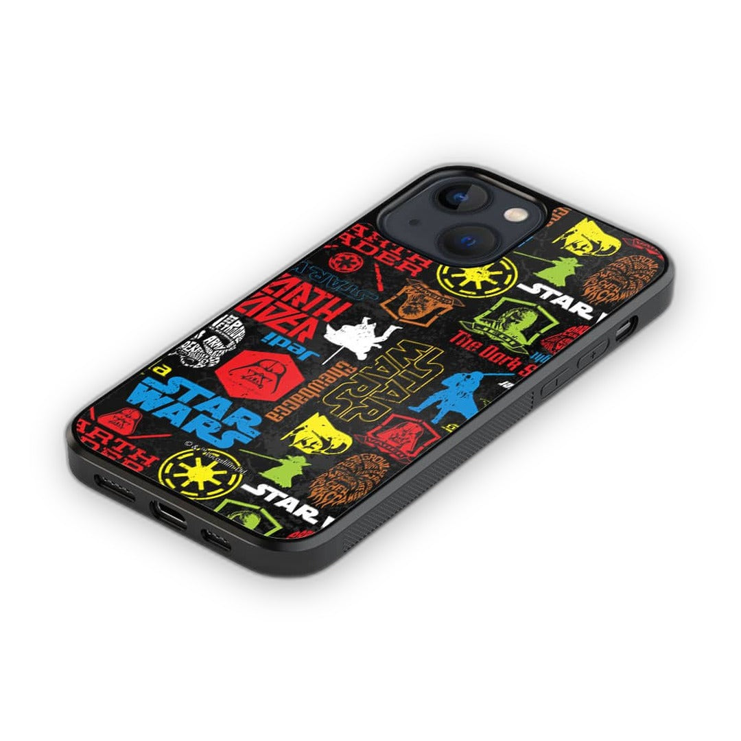 Star Wars Mashup Glass iPhone Case for iPhone 13 Mini | Macmerise