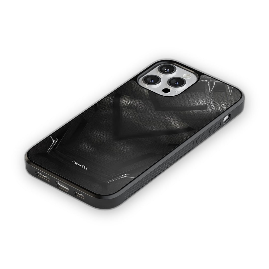 Suit Up Black Panther Glass iPhone Case for iPhone 12 Pro | Macmerise