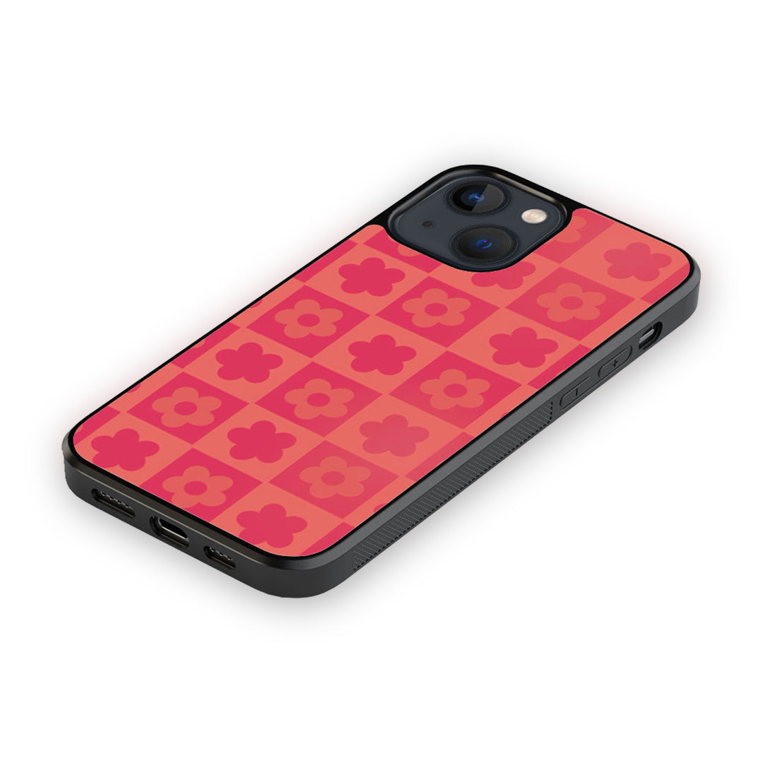 Blossom Bliss Pink Glass iPhone Case for iPhone 13 | Macmerise