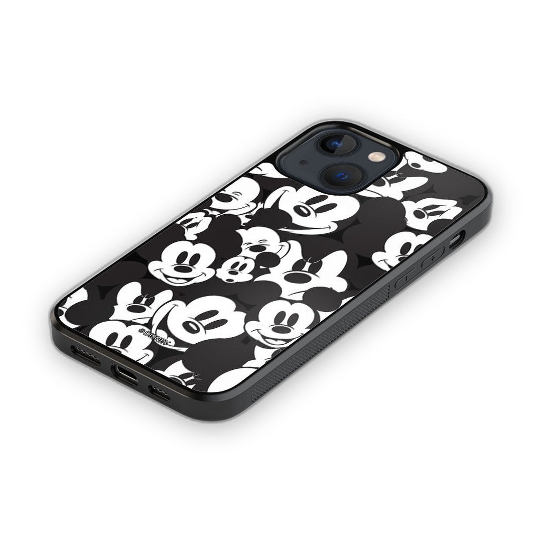 Mickey Smileys Glass iPhone Case for iPhone 13 | Macmerise