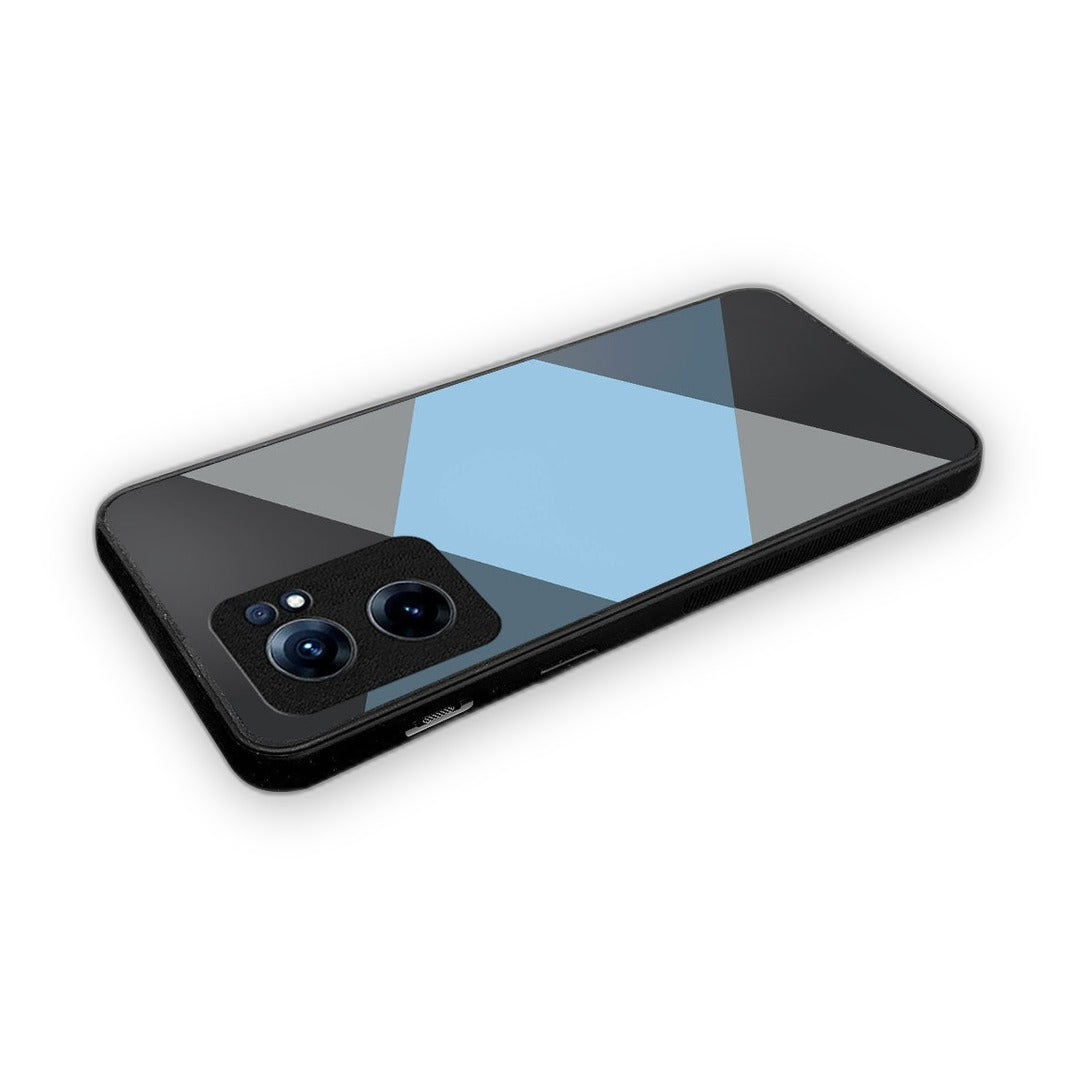 Criss Cross Blue Phone Case for OnePlus Nord Ce 2 | Macmerise