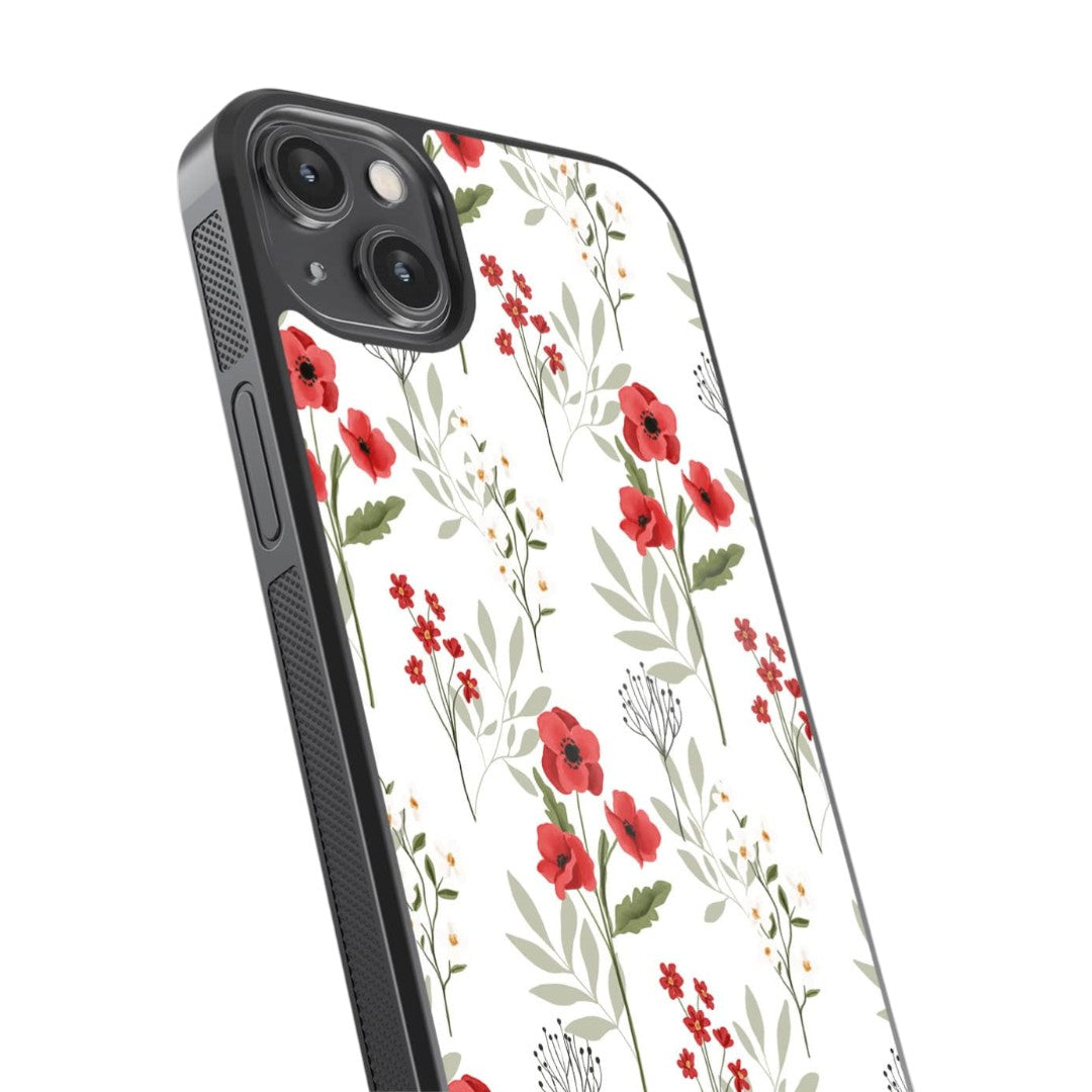 Sk Crimson Glory Glass iPhone Case for iPhone 14 Plus | Macmerise