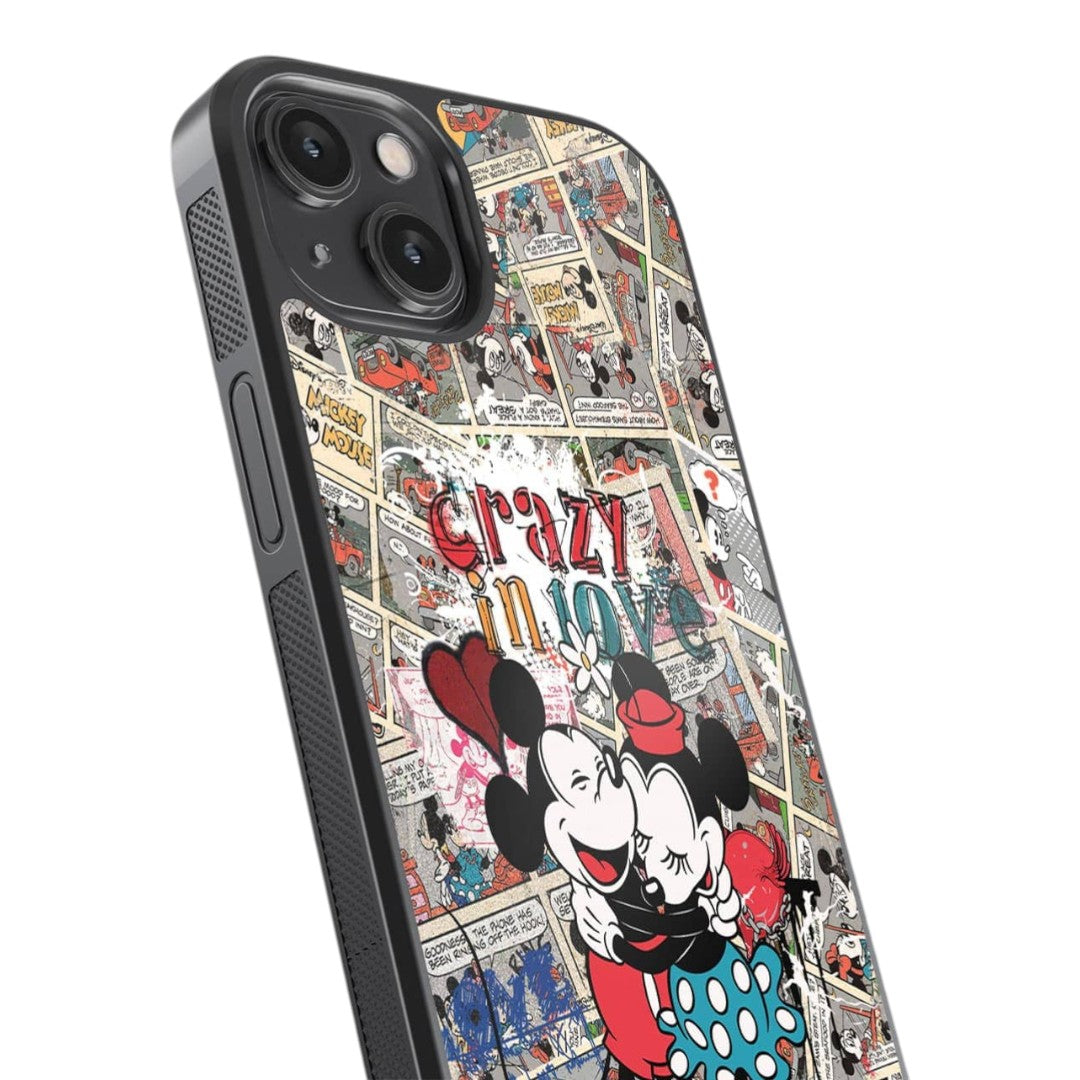Crazy in Love Glass iPhone Case for iPhone 14 | Macmerise