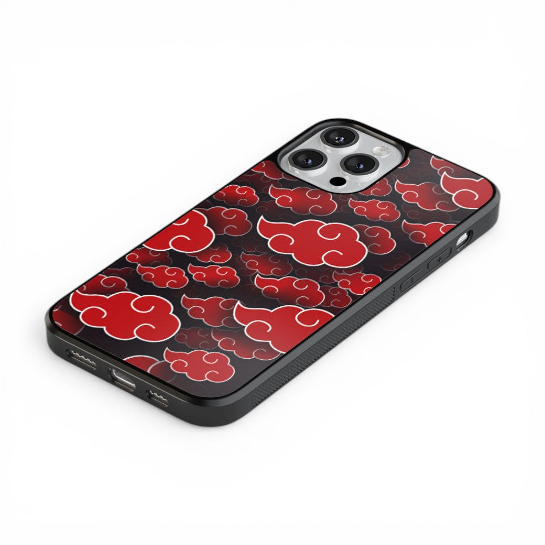 Akatsuki Clouds Glass iPhone Case for iPhone 13 Pro | Macmerise