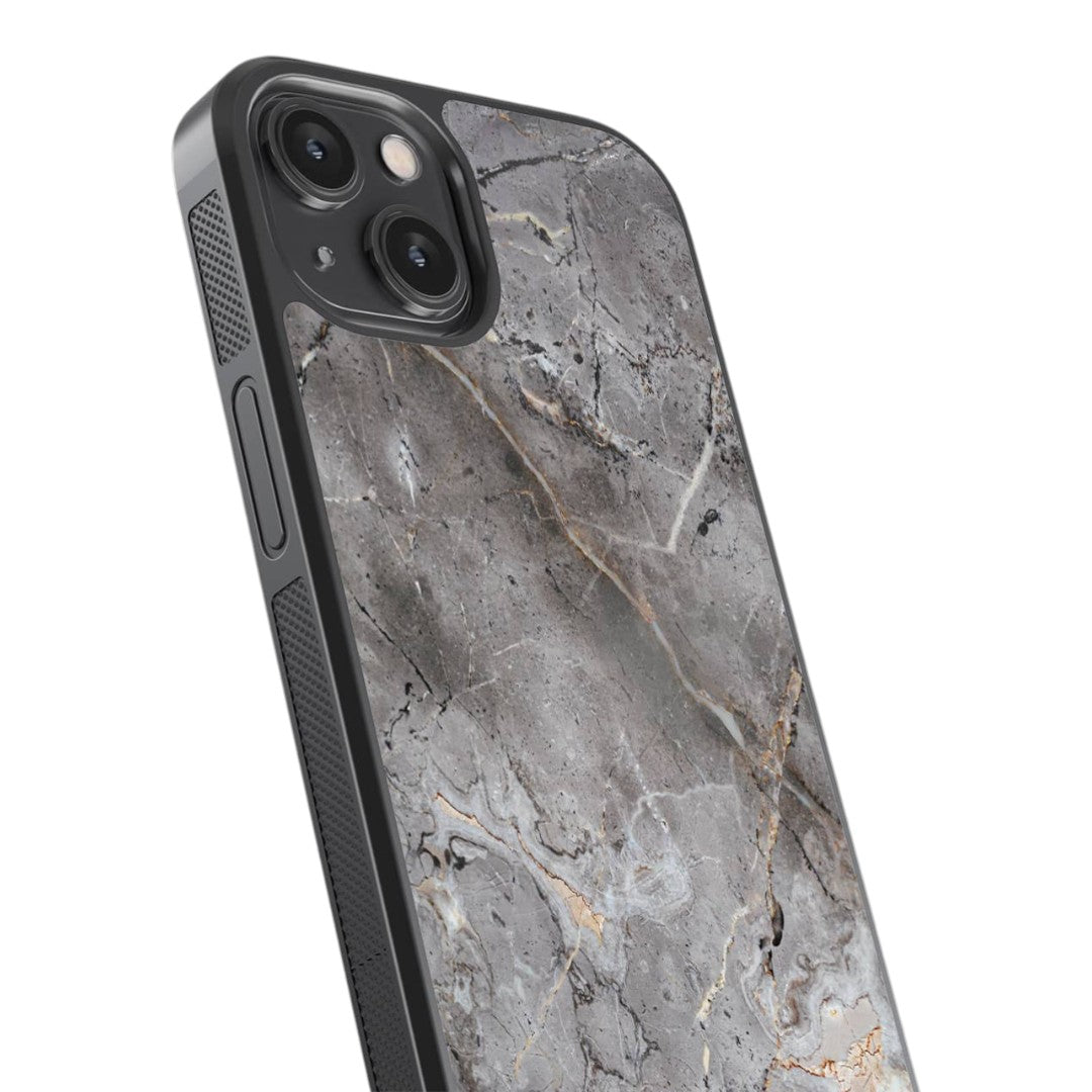Graphite Hues Glass iPhone Case for iPhone 14 | Macmerise