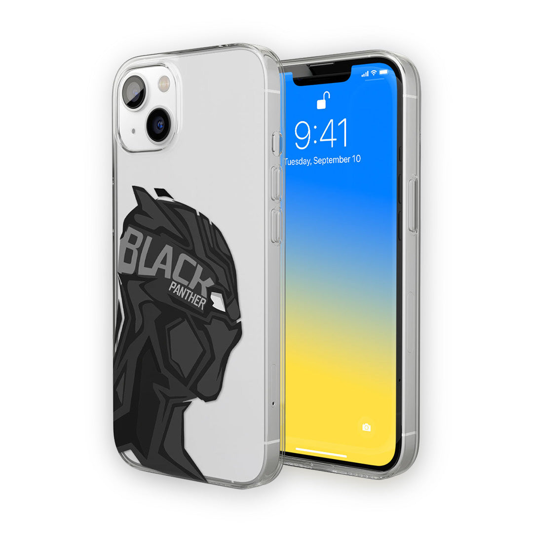 Black Panther Art Glass iPhone Case for iPhone 13 | Macmerise