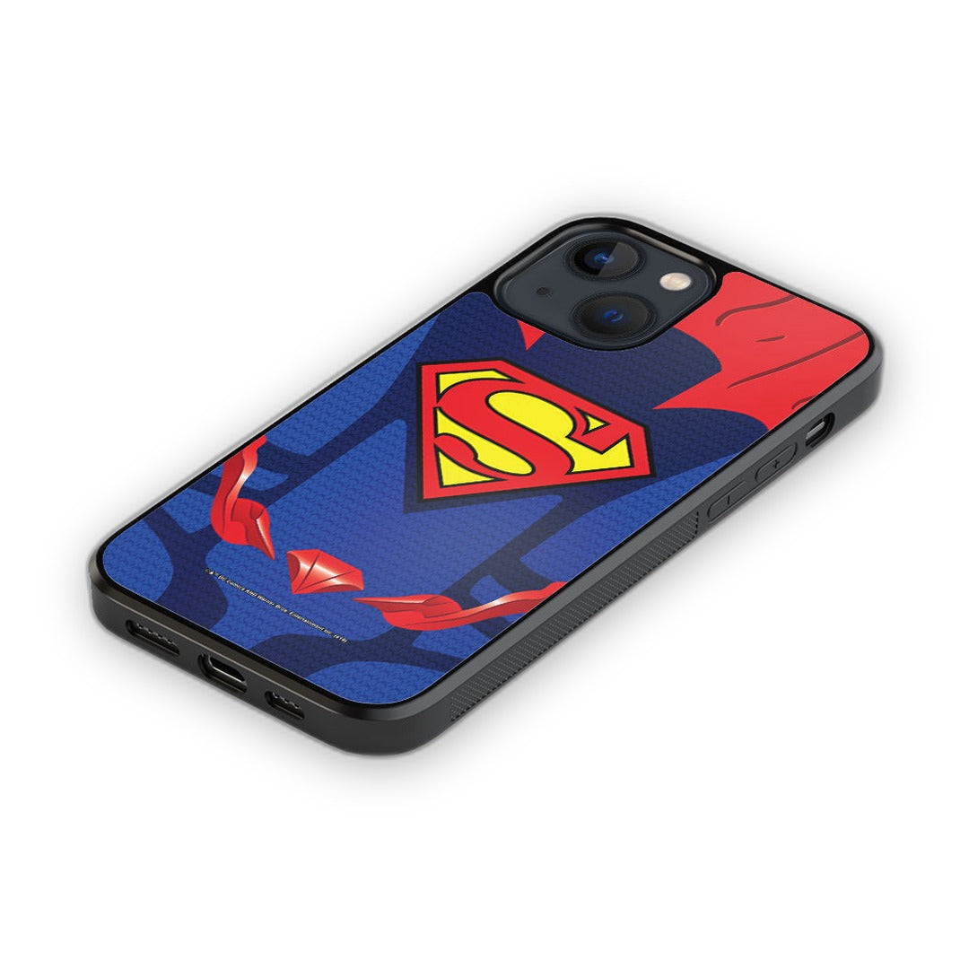 Suit Up Superman Glass iPhone Case for iPhone 13 Mini | Macmerise