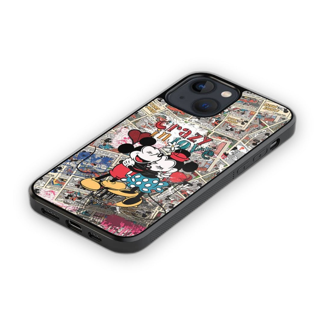 Crazy in Love Glass iPhone Case for iPhone 13 | Macmerise