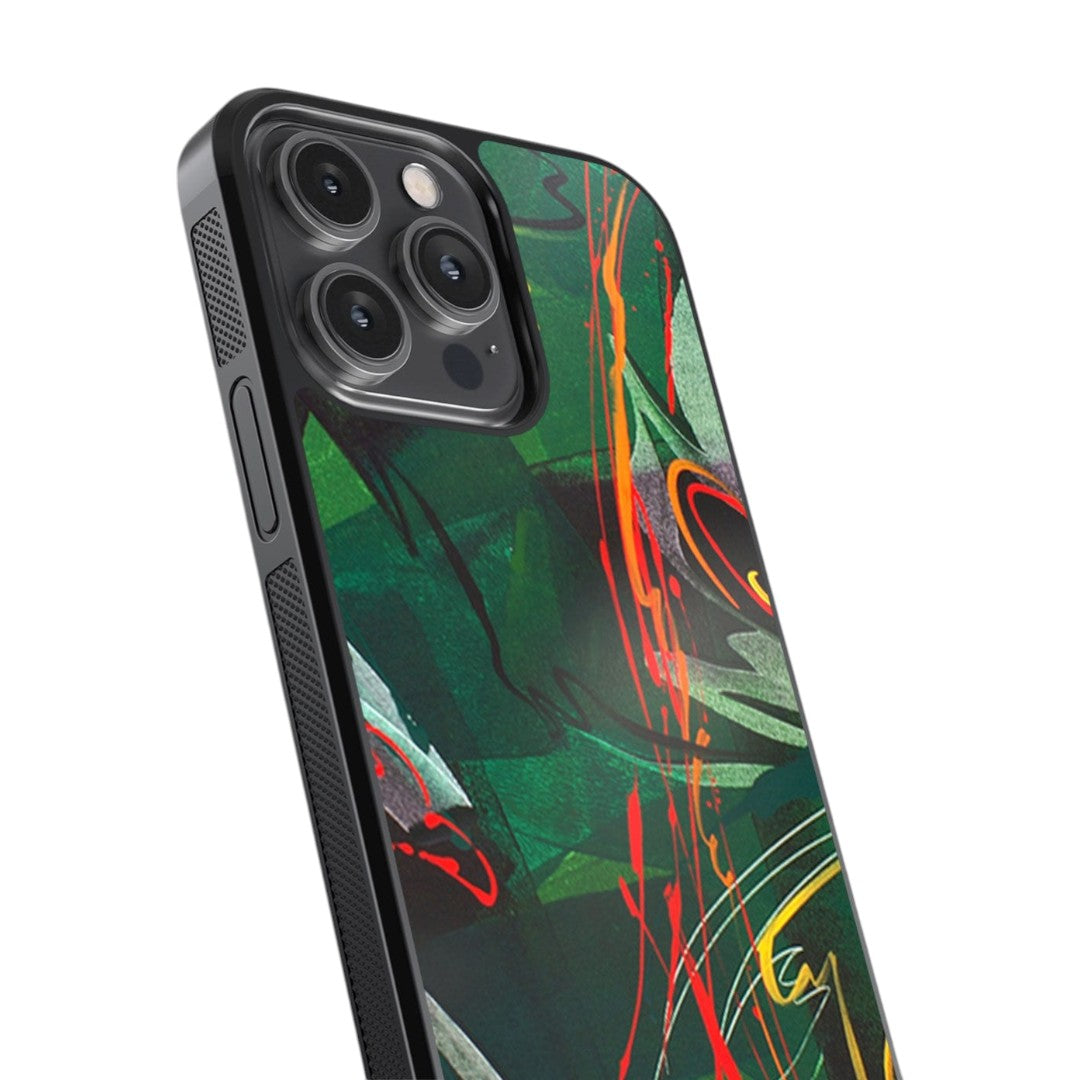 Strokes of Life Glass iPhone Case for iPhone 14 Pro Max | Macmerise