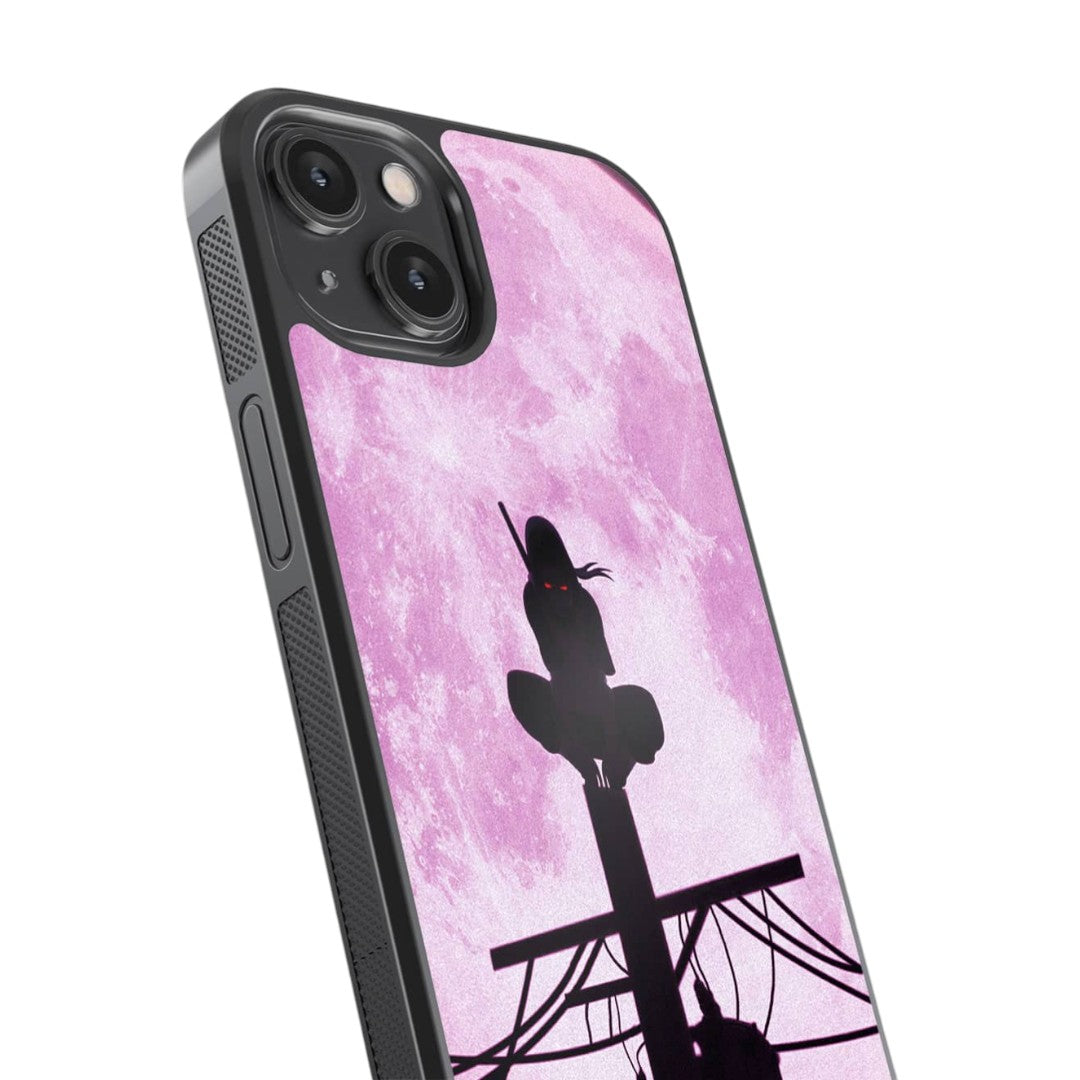 Itachi Uchiha Glass iPhone Case for iPhone 14 | Macmerise