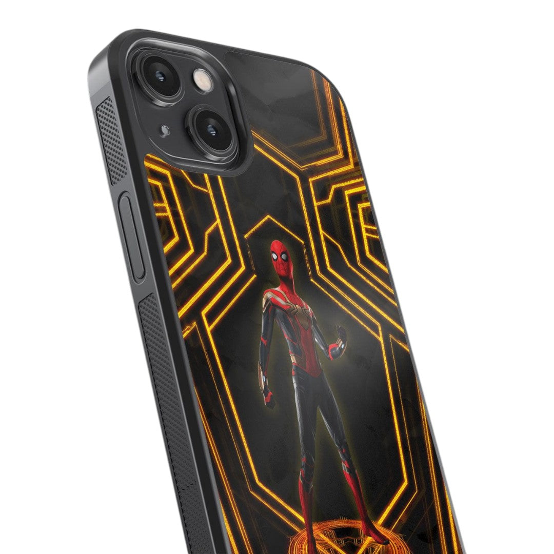 Extraordinary Spiderman Glass iPhone Case for iPhone 14 | Macmerise