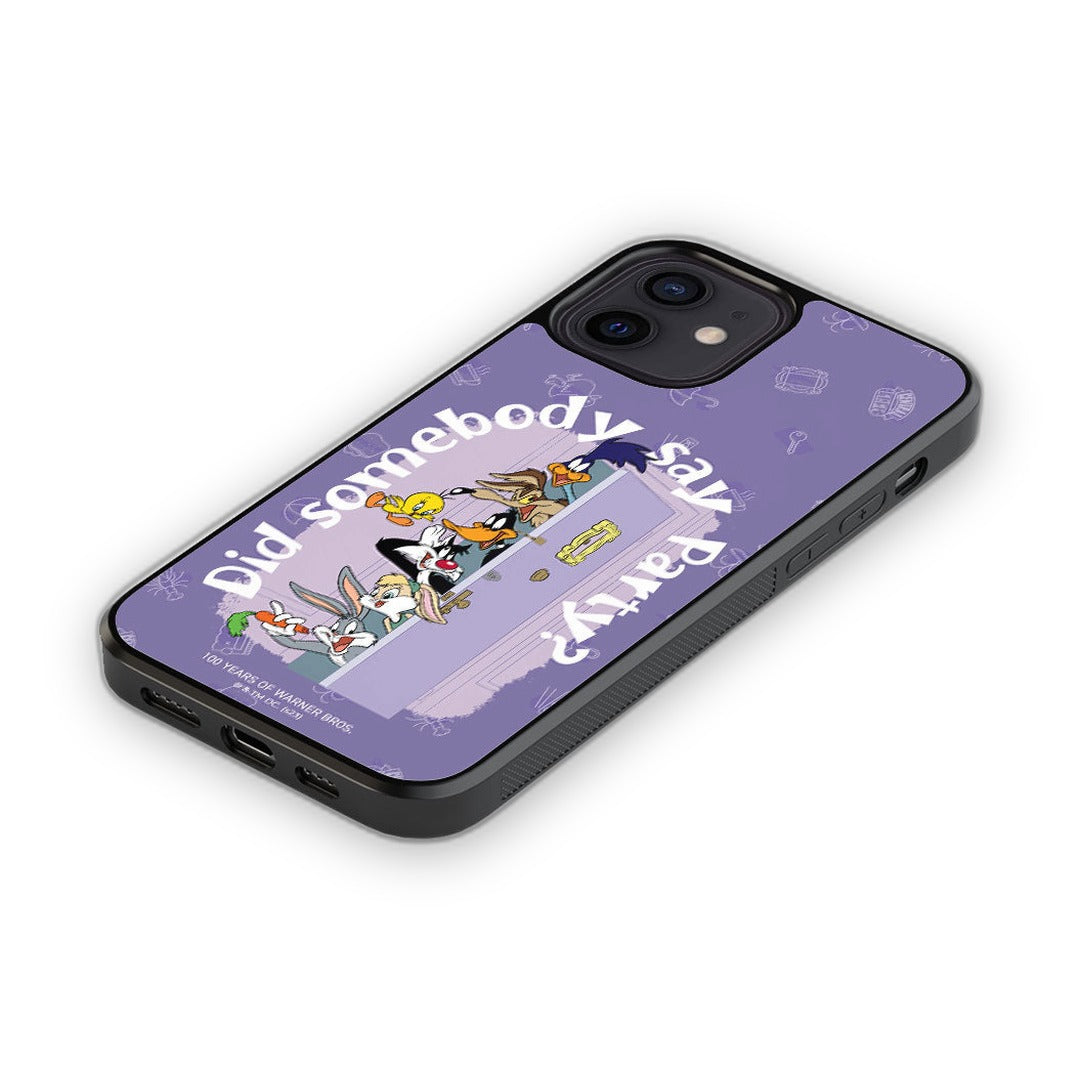 Did Somebody Say Party Glass iPhone Case for iPhone 12 | Macmerise