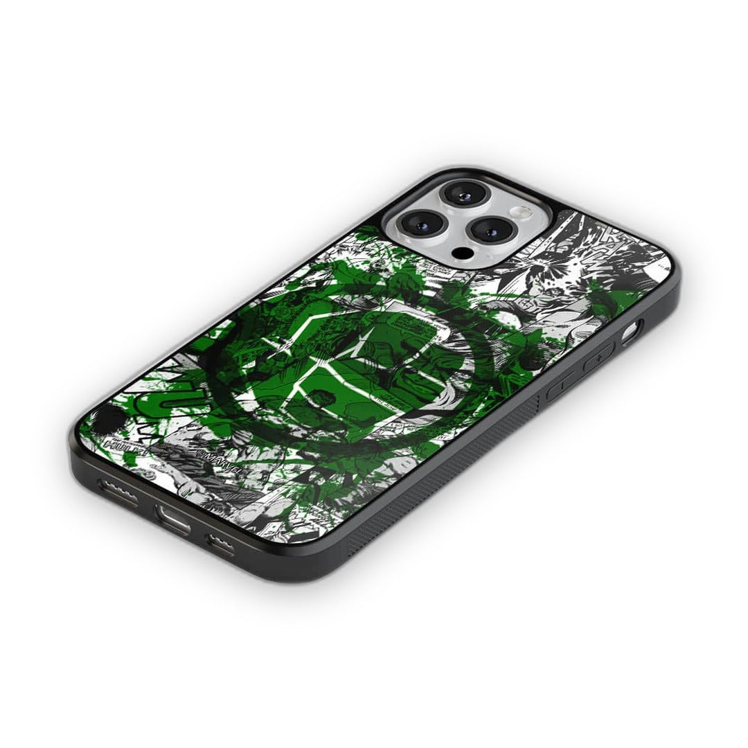 Splash Out Hulk Fist Glass iPhone Case for iPhone 12 Pro | Macmerise