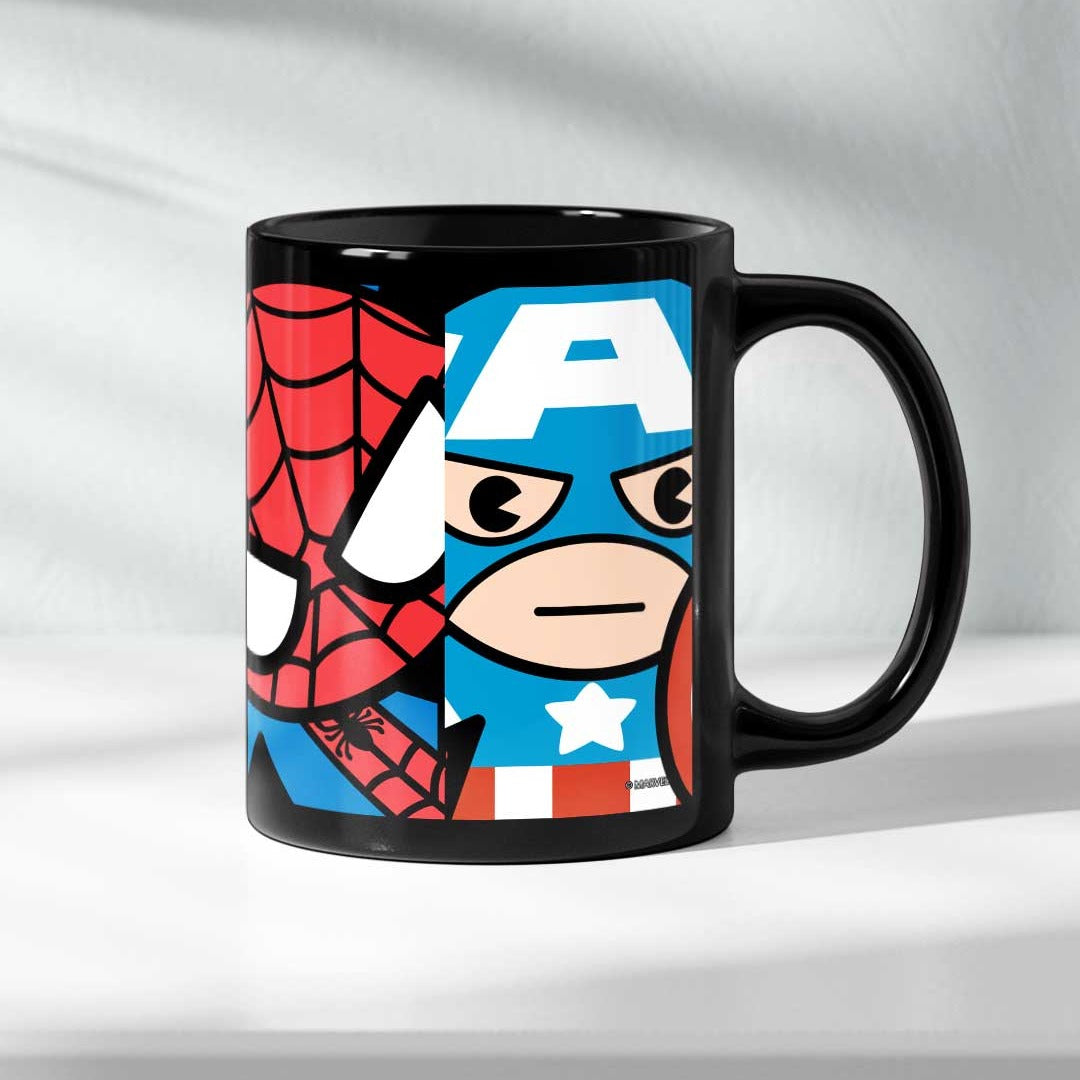Kawaii Marvel Superheroes Coffee Mug | Macmerise