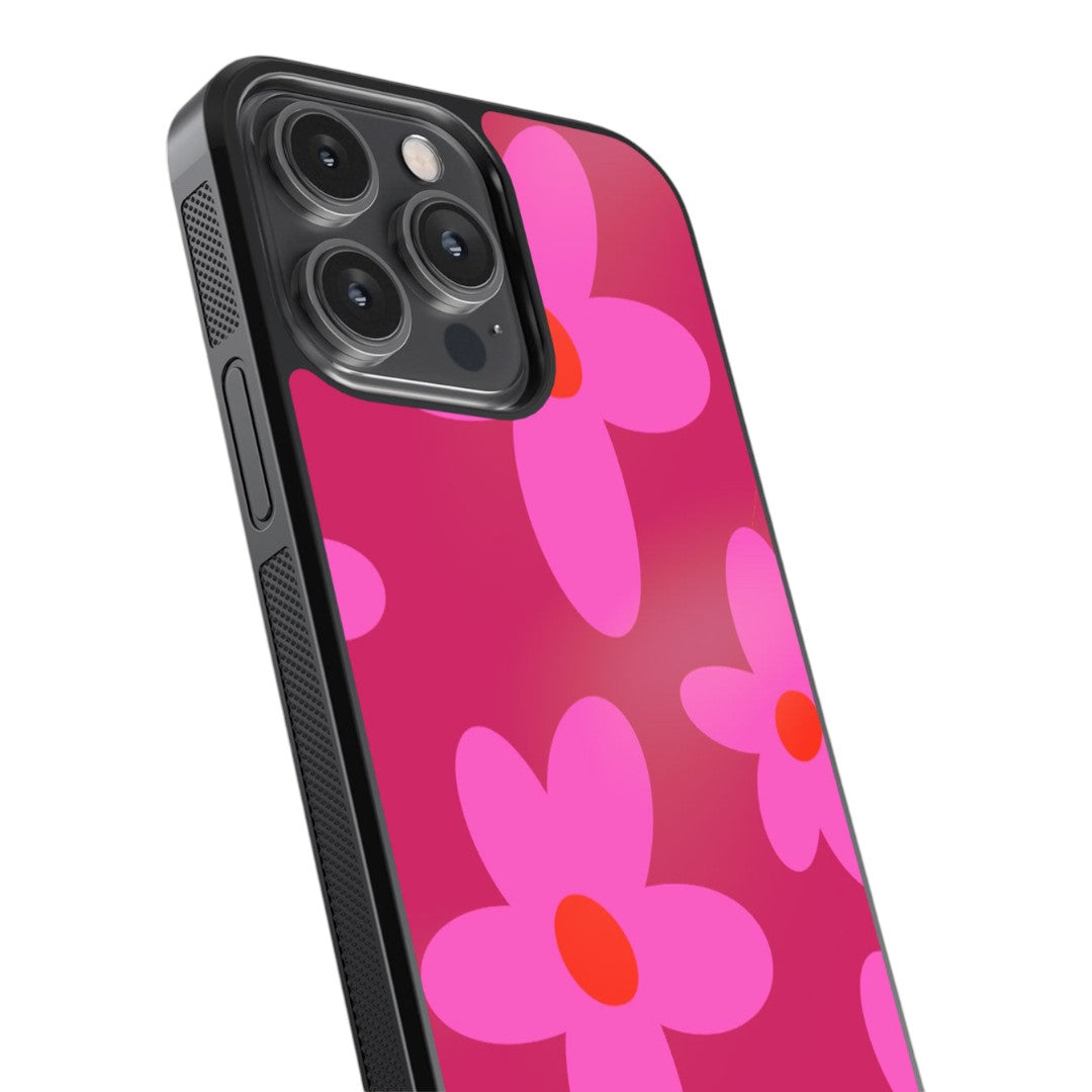 Floral Fantasy Glass iPhone Case for iPhone 14 Pro Max | Macmerise