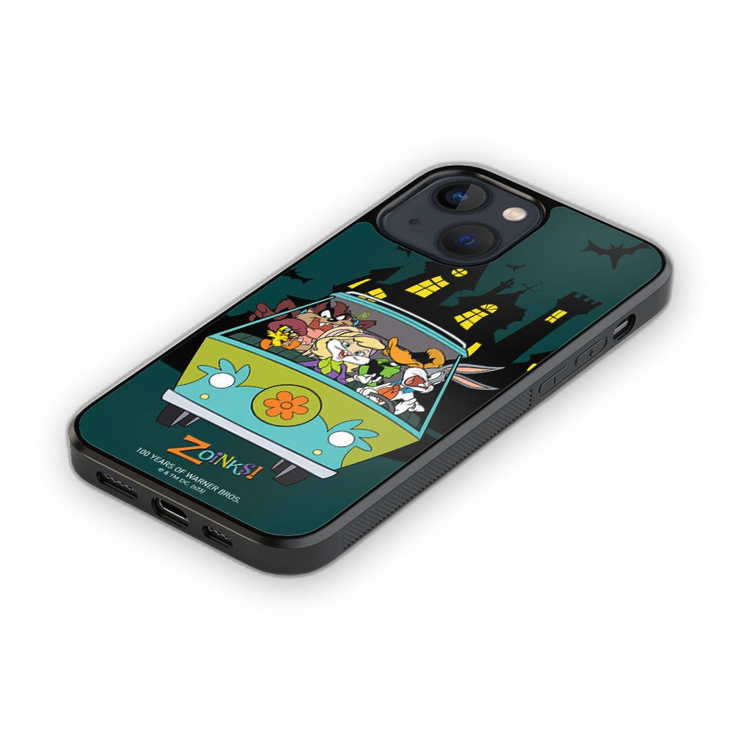 Looney Zoinks Glass iPhone Case for iPhone 13 | Macmerise