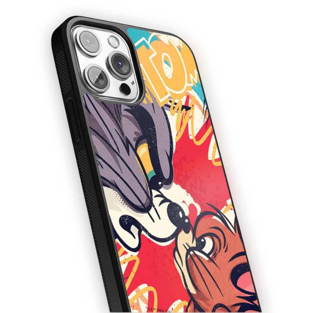 Bashful Duo Glass iPhone Case for iPhone 13 Pro | Macmerise