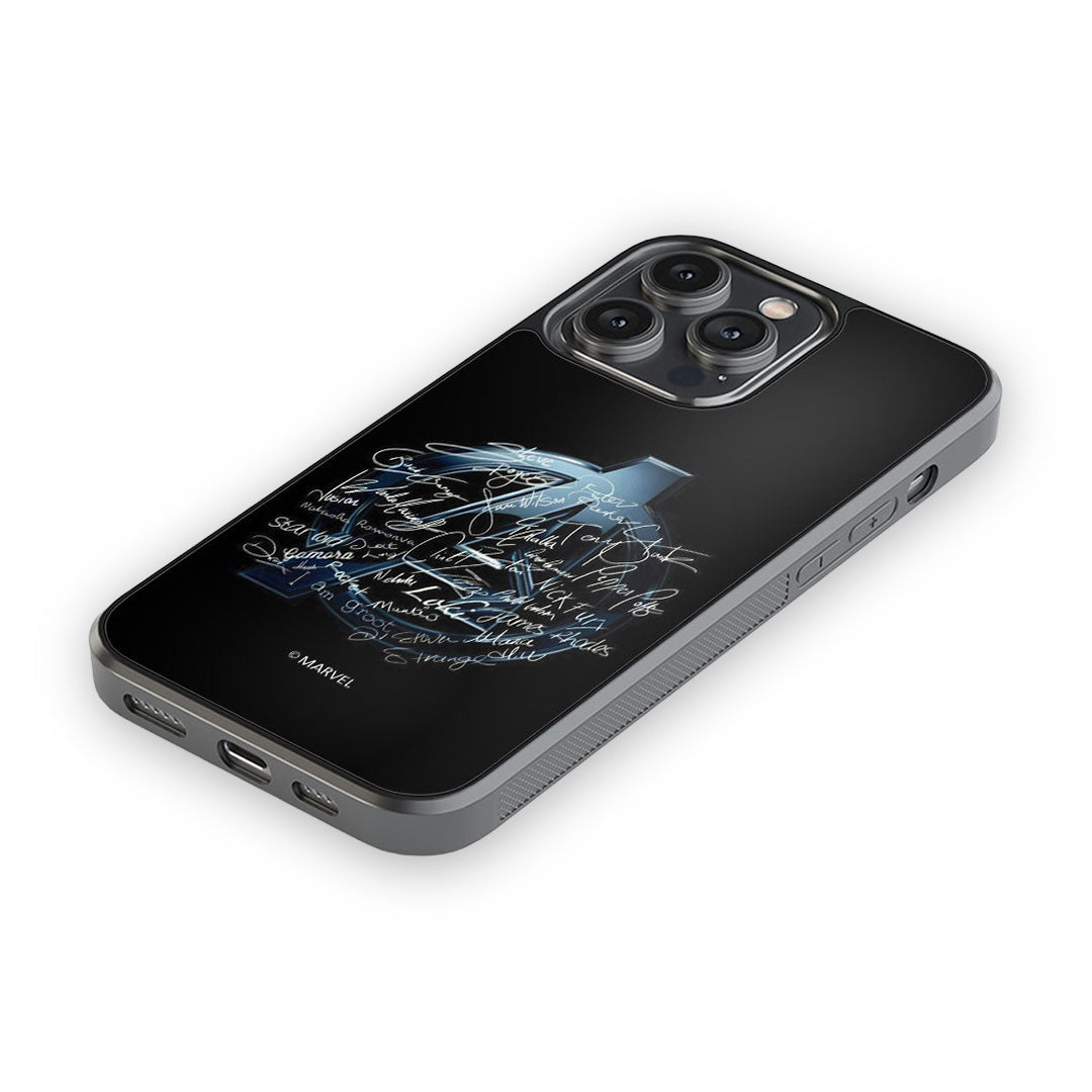 Avengers Nostalgia Glass iPhone Case for iPhone 14 Pro Max | Macmerise