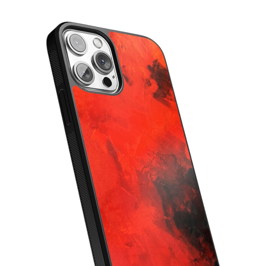 Red On Me Glass iPhone Case for iPhone 12 | Macmerise