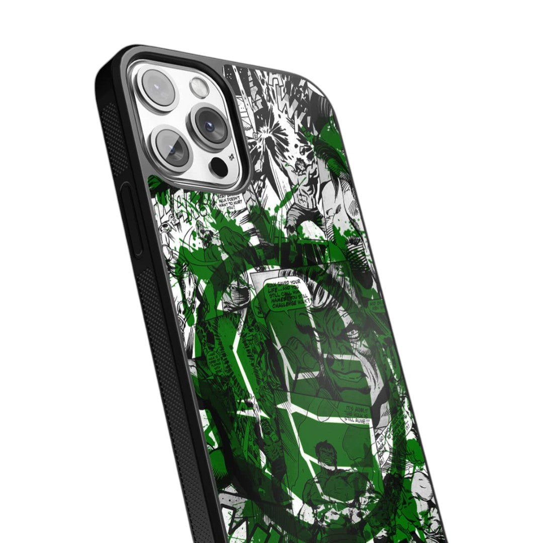 Splash Out Hulk Fist Glass iPhone Case for iPhone 12 Pro | Macmerise