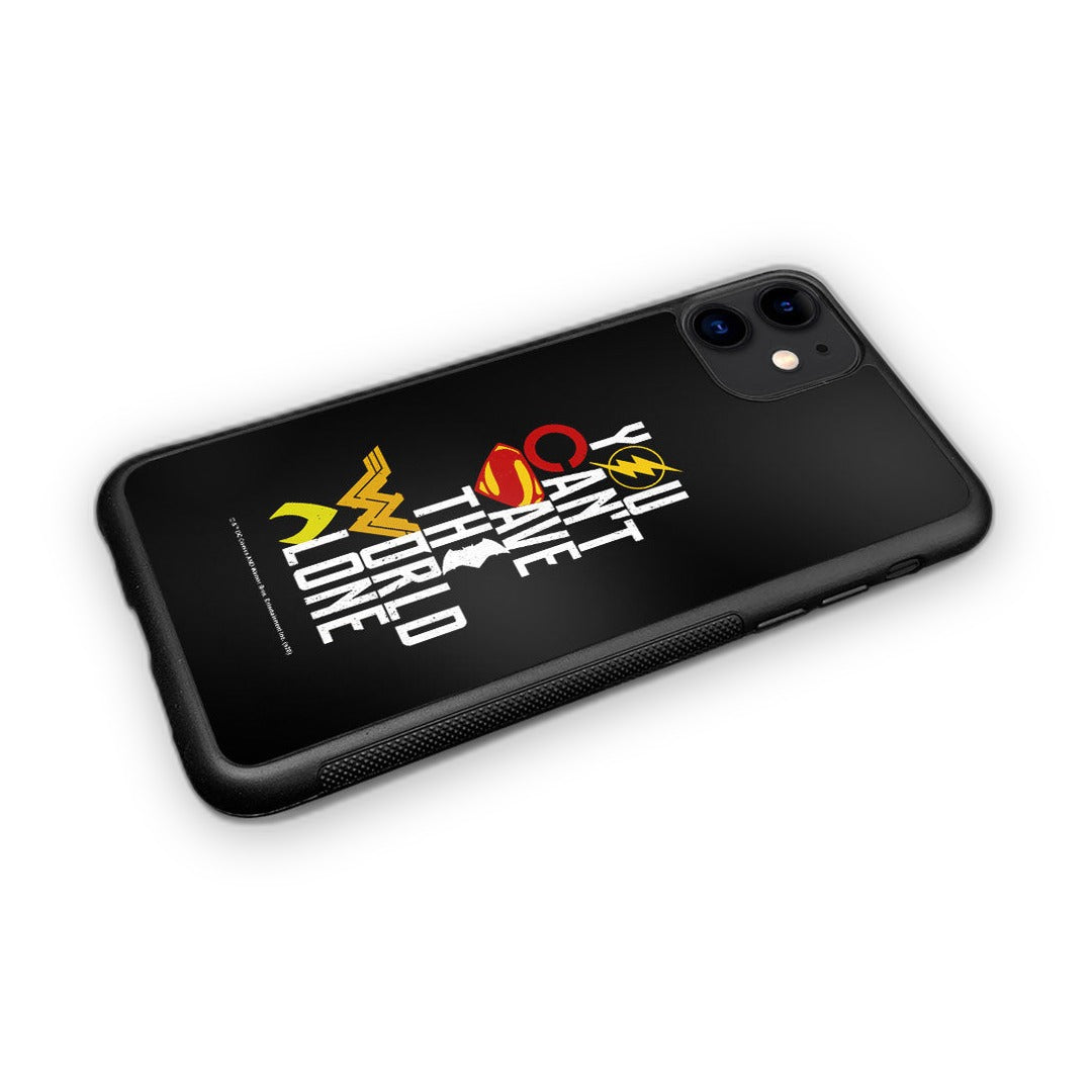 Justice League Motto Glass iPhone Case for iPhone 11 | Macmerise